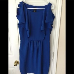 Royal blue dress